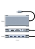 11 در 1 ایستگاه اتصال USB C داک USB C 4K HDMI VGA 1000M اترنت نوع C USB هاب آداپتور