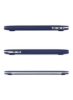 پوشش محافظ صفحه‌کلید انگلیسی پوسته سخت محافظ بریتانیایی سازگار برای MacBook New Pro 13 اینچی مدل A1706 A1708 A2159 A1989 با نوار لمسی و Touch ID نسخه 2016 تا 2019 آبی دریایی
