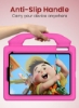 قاب محافظ ضد ضربه Moxedo پایه پایه دسته قابل تبدیل سبک وزن برای کودکان با جا مداد سازگار برای iPad Mini 6 - صورتی