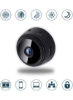 دوربین مخفی کوچک بی‌سیم 1080P با تشخیص حرکت دوربین مداربسته دید در شب قابل حمل مشکی