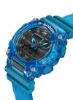 G-Shock آنالوگ-دیجیتال ساعت مردانه ضد آب GA-900SKL-2ADR آبی