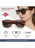 عینک آفتابی پولاریزه مد برای مردان و زنان - عینک سبک زندگی 100% مسدود کننده اشعه ماوراء بنفش