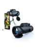 لنز تله فوتو تلسکوپ تک چشمی برای آیفون، دوربین تک چشمی پرقدرت 40X60، لنز حرفه ای عکاسی ماکرو (تقریباً برای همه گوشی ها) مجموعه 6 تکه