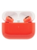 میکروفون سفارشی Apple Airpods Pro رنگ ضد خش بادوام سازگار با میکروفون نارنجی مرجانی