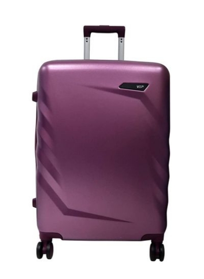 کیف چرخ دستی چمدان 8 چرخ اسکات متوسط سخت رنگ توت 28x69x50cm