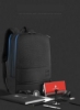 کیف لپ تاپ مسافرتی، کوله پشتی باریک تجاری با درگاه شارژ USB، کیف کامپیوتر مدرسه کالج ضد آب برای مردان و زنان متناسب با لپ تاپ 15.6 اینچی، مشکی