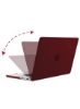 قاب محافظ سخت پوسته با پوشش صفحه کلید انگلیسی چینش آمریکایی سازگار برای MacBook Pro 14 اینچی 2021 2022 Release A2442 M1 Pro M1 Max با نمایشگر مایع رتینا XDR با شناسه لمسی شراب قرمز