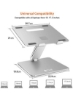 پایه لپ تاپ تک قطبی قابل تنظیم Artikel | رایزر قابل تنظیم ارتفاع ممتاز برای میز | افزایش تهویه لپ تاپ | ارگونومیک | پشتیبانی تا 20 کیلوگرم | سازگار جهانی