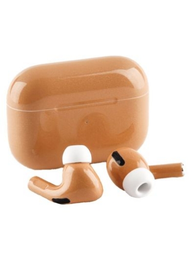 سفارشی سازی شده Apple Airpods Pro Microphone برنج فلزی براق رنگ ضد خش با دوام تطبیقی EQ رو به داخل