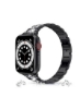 بند فلزی RiZOW Stainless Steel سازگار با iwatch Apple Series Watch 7/6/5/4/3/2/1/SE بند تعویض 38mm 40mm 41mm 42mm 44mm 45mm - مشکی