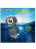 قاب غواصی محفظه ضد آب برای دوربین اکشن Insta360 ONE X2، ضد آب تا 40 متر/131 فوت، برای غواصی، غواصی، شنا