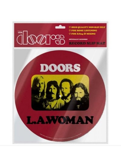 The Doors LP Vinyl Slipmat for Record Players گرامافون و دی جی با استفاده از طرح جلد آلبوم LA Woman