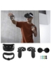 لوازم جانبی Oculus Quest 2 پوشش سیلیکونی پوسته جلد بند دسته سیلیکونی پوشش لنز محافظ ترکیبی با دستگیره 8 تکه مشکی