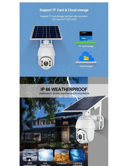 دوربین 4G خورشیدی 1080P 5MP HD نظارت بر مزرعه در فضای باز دوربین مداربسته ضد آب دوربین مداربسته هوشمند خانه دو طرفه دوربین صوتی