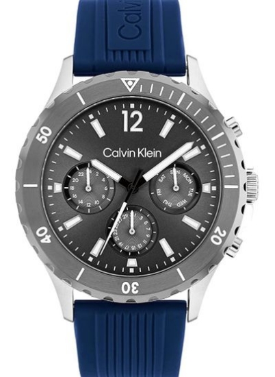 ساعت مردانه آنالوگ آنالوگ خاکستری CALVIN KLEIN - 25200120