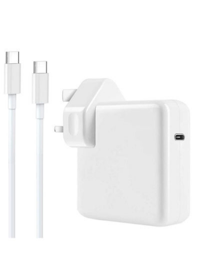 شارژر USB C برای MacBook Pro 87W USB C Power Adapter CompatiblePro 13 اینچ 15 IPad Pro 2018 2020 2021 Air 2020 Mac Book 12 Inches 2015-2017 Samsung Galaxy Tab