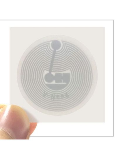برچسب های NFC برای گوشی های هوشمند آیفون اندروید، کاغذ پوشش داده شده Ntag213 برچسب های خود چسب Ntag 213 برچسب های رمز کلید RFID پشتیبانی 13.56 مگاهرتز RFID NFC آی سی Mifare althiqahkey 100 قطعه
