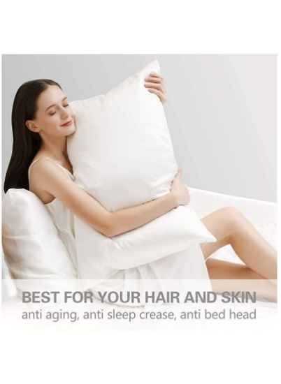 روبالشی ابریشمی توت برای مو و پوست نرم و قابل تنفس (صورتی 48*74 سانتی متر)
