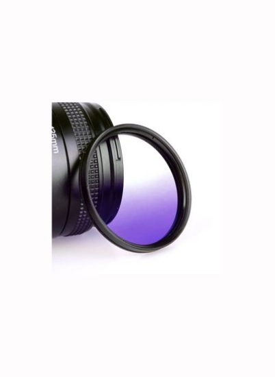 فیلتر رنگ بنفش مدرج 82 میلی متر
