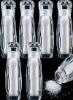 6 بطری مهره های خاویار میکرو مهره های میکرو پیکسی مهره های ناخن ریزه سنگ الماس سنگ کریستال بدلیجات تزئینی ناخن برای هنر ناخن سه بعدی (رنگ اب)