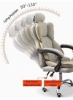 صندلی بازی، صندلی اداری صندلی اداری میز کامپیوتر مسابقه ارگونومیک پشت بلند با پشتیبانی کمری صندلی وظیفه چرخشی قابل تنظیم برای بزرگسالان گیمر (مشکی)
