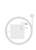 آداپتور برق جایگزین 45 وات T شکل برای MacBook Air UK Plug 14.85V, 3.05A A1244