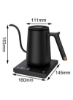 TIMEMORE کتری قهوه برقی هوشمند ماهی یقه غاز بر روی کتری قهوه و چای 700 میلی لیتری