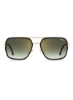 عینک آفتابی مستطیلی محافظ اشعه ماوراء بنفش CARRERA 256/S GOLD BLCK 58