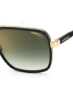 عینک آفتابی مستطیلی محافظ اشعه ماوراء بنفش CARRERA 256/S GOLD BLCK 58