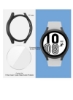 [بسته 5+5] سازگار با قاب محافظ صفحه نمایش 44 میلی‌متری گلکسی واچ، روکش سپر رایانه شخصی مات + 5 فیلم محافظ صفحه نمایش شیشه‌ای برای لوازم جانبی Galaxy Watch4