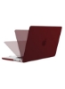 قاب محافظ سخت پوسته با چینش ایالات متحده پوشش صفحه کلید روسی انگلیسی سازگار برای MacBook Pro 14 اینچی 2021 2022 Release A2442 M1 Pro M1 Max با نمایشگر مایع رتینا XDR با شناسه لمسی شراب قرمز