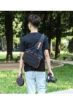 کیف دوربین SLR Sling کیف های ضد آب کوله پشتی شانه ای با کیف لنز قابل جابجایی (مشکی)