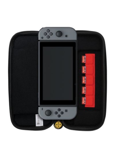 کیف حمل برای نینتندو سوییچ OLED مدل 7 اینچی سوئیچ قابل حمل مسافرتی پوشش محافظ کیسه ذخیره سازی 5 اسلات کارت بازی جیب داخلی برای کنسول سوئیچ