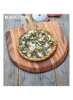 تخته پوسته پوسته پیتزا اقاقیا BLACKSTONE ممتاز دست و پا چوبی با گوشه های سر خوردن آسان و دسته راحت - AC4630