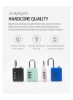 قفل چمدان 6 عددی، قفل ترکیبی رنگی مینی قفل ترکیبی 3 رقمی برای چمدان کوله پشتی قفسه بدنسازی کشو هاسپ هماهنگ بازی سفر