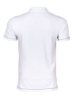 تی شرت پولو مردانه یقه سفید دریایی 100% پنبه متوسط