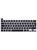پوشش صفحه کلید محافظ عربی انگلیسی Layout بریتانیا برای MacBook New Pro 13 و 16 اینچی مشکی