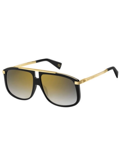 عینک آفتابی عینک مربعی با محافظ UV Protection MARC 243/S BLK GOLD 60