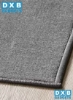قالیچه خاکستری 100 در 160 سانتی متر