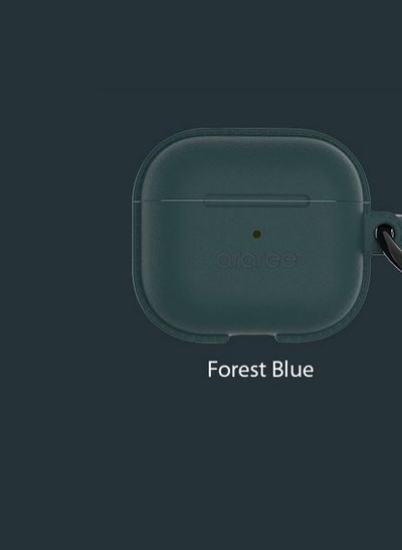 قاب سیلیکونی و کارابین araree POPS سازگار با Airpods 3 Blue