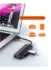 USB/TYPE-C 4PORT HUB-ساخته شده برای Windows/Mac OS/Linux