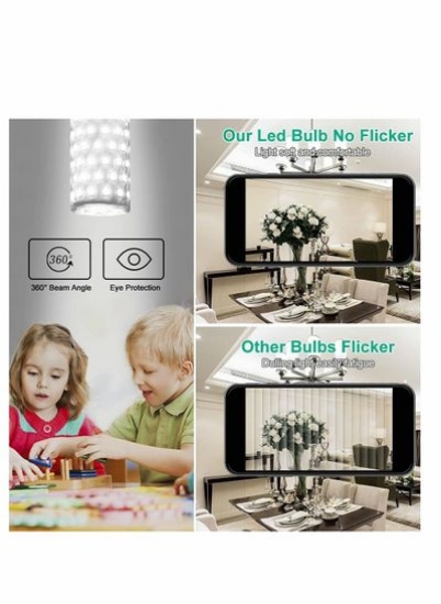 E27 LED لامپ 100w معادل پیچ 16w 6000k 1000LM لامپ های بزرگ ادیسون نور روز 360 درجه زاویه پرتو صرفه جویی در انرژی برای لامپ خانگی غیر قابل کاهش (2 عدد سفید سرد)