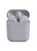 True Wireless Earbuds Inpods 12 TWS Bluetooth Binaural In-Ear headphones with Charging Case Grey