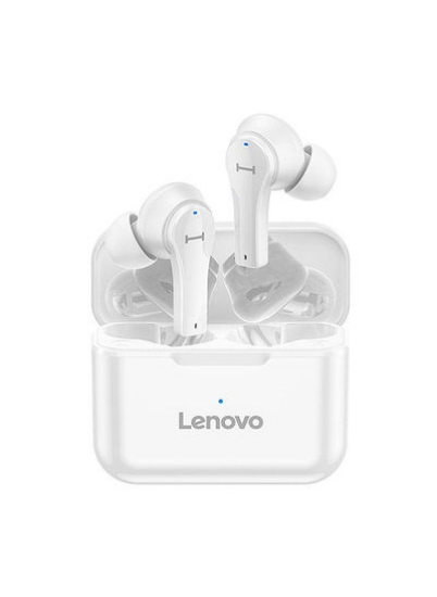 هدفون Lenovo QT82 True Wireless Bluetooth 5.0 TWS Earbuds Control Touch هدست ورزشی IPX5 هدفون موسیقی داخل گوش ضد عرق با قاب شارژ میکروفون 400 میلی آمپر ساعت