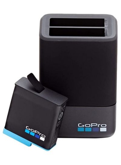 GoPro Dual Battery Charger with Battery For Hero 8 Hero 7 Black Hero 6 Black Edition