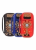 کیف حمل برای نینتندو سوییچ، کیف نگهدارنده محافظ مسافرتی قابل حمل با 10 اسلات کارت بازی و جیب داخلی برای کنسول سوییچ Joy-Con، Emerald Illusions (قرمز چشم)