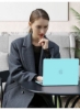 قاب محافظ سخت پوسته ای با طرح بندی ایالات متحده پوشش صفحه کلید روسی انگلیسی سازگار برای MacBook Pro 14 اینچی 2021 2022 Release A2442 M1 Pro M1 Max با صفحه نمایش Liquid Retina XDR Touch ID Turquoise