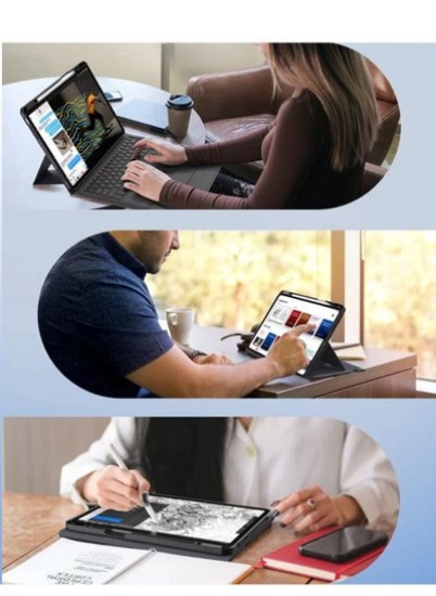 محافظ مغناطیسی iPad Pro 11 اینچی - خواب و بیداری خودکار - پشتیبانی از Apple Pencil 2nd Gen - سازگار با iPad Pro 11 اینچی (2021/2020/2018) - آبی