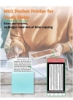 چاپگر جیبی M02 - مینی بلوتوث بی سیم پرینتر موبایل پرینتر حرارتی سازگار با iOS + Android برای یادگیری، مطالعه، کار، بستنی سبز