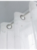 پرده گلدوزی شفاف لیلی با نوار همینگ 135x300 سانتی متر سفید